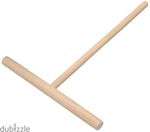 Crepe Maker Pancake Batter Wooden Spreader Stick, 2 Pieces 1