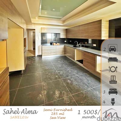 Sahel Alma | Signature | High End | Semi Furnished 285m² | New Bldg