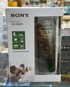 Sony Stereo Ic Recorder ICD-PX470