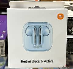 Xiaomi Redmi buds 6 active blue orginal & new offer 0