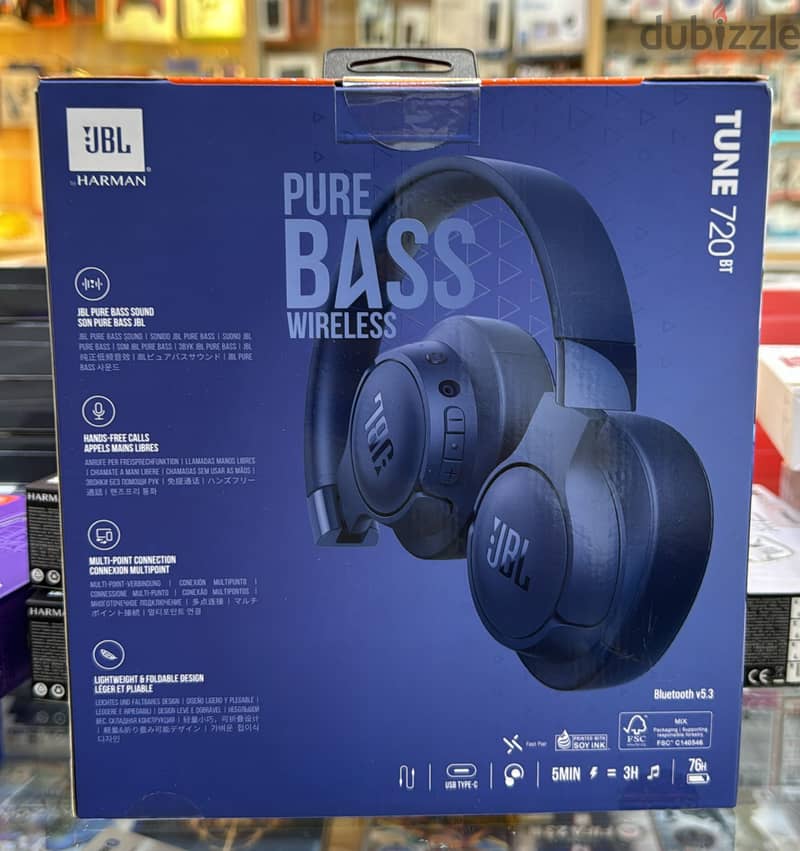 Jbl Tune 720bt blue great & original offer 1