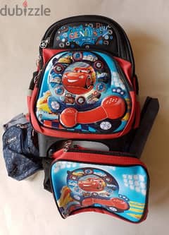 trolley school bag genuis cars 14 inch