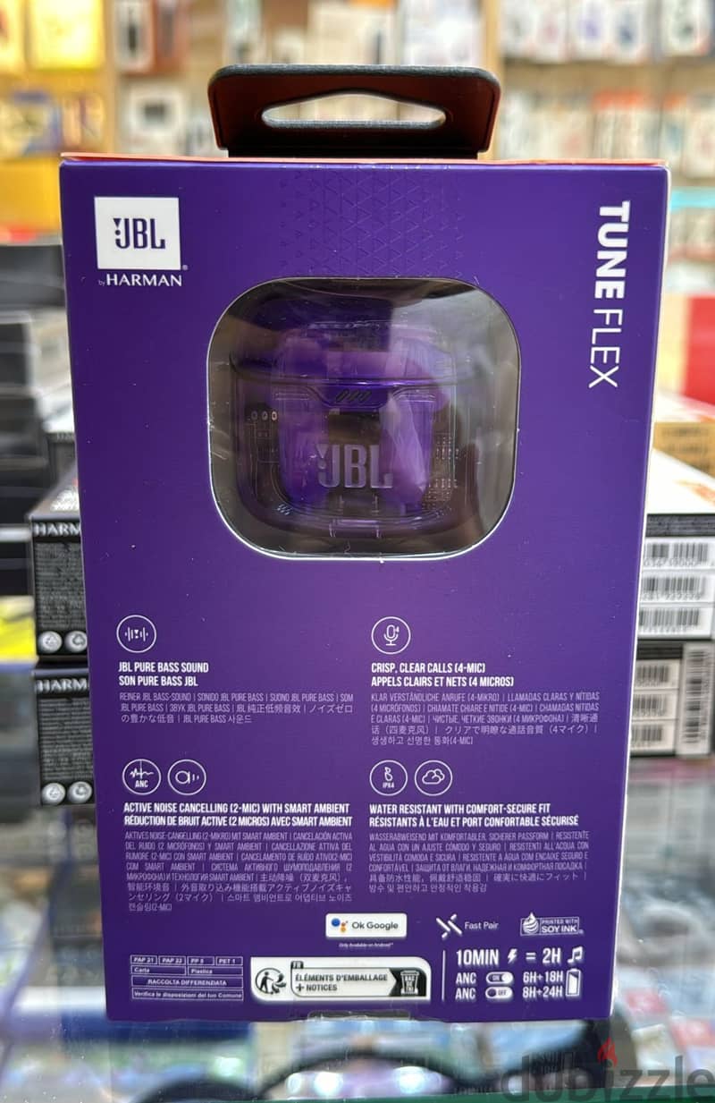 Jbl Tune Flex ghost purple 1