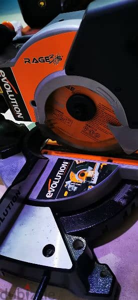 Angled Mitre saw Evolution Rage 3-S 11