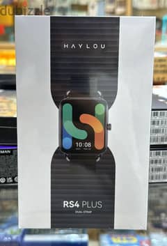 Haylou watch Rs4 plus silver original & good price