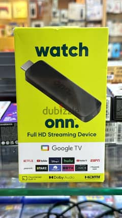 Onn Google Tv full hd streaming device