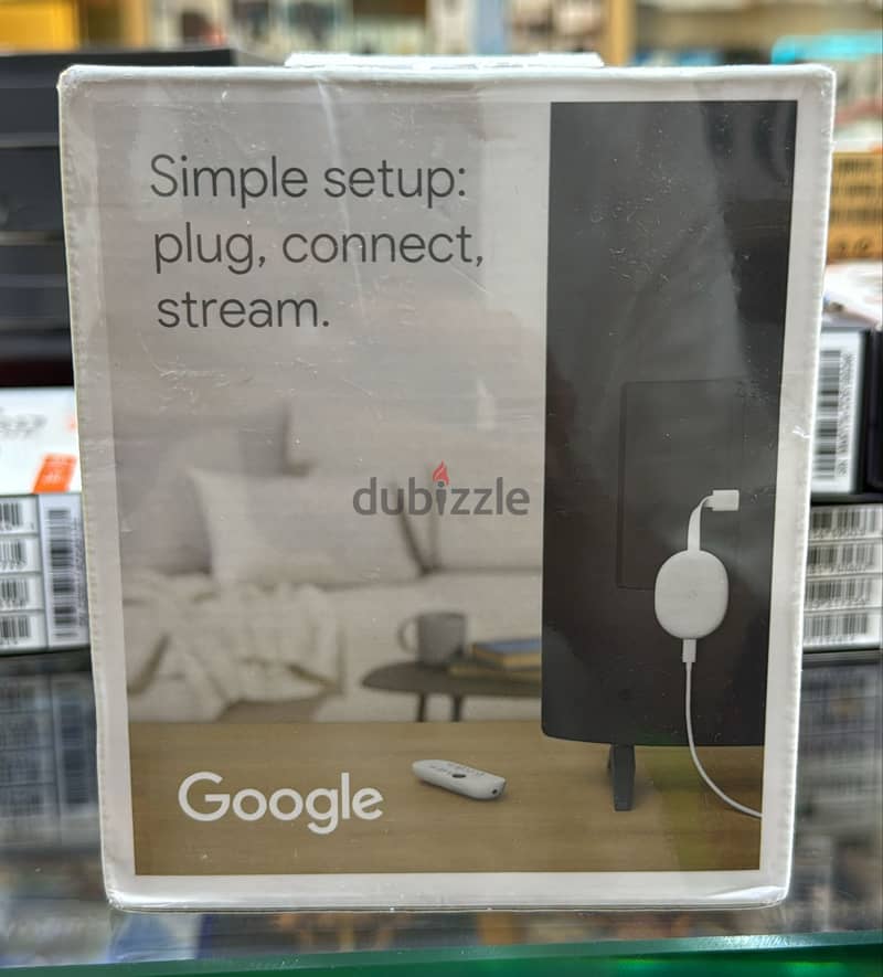 Google chromecast with google tv hd white 1