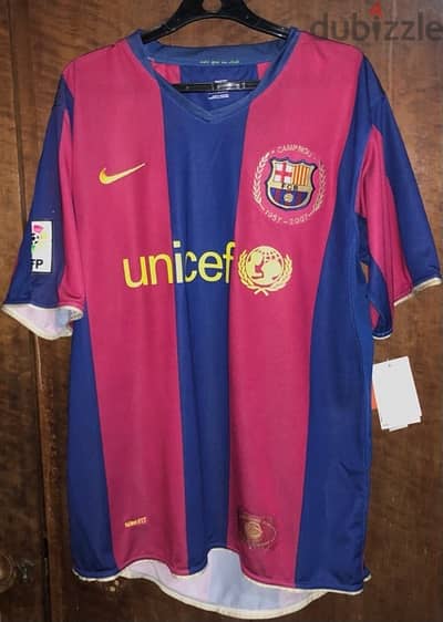 barcelona 2007 football shirt