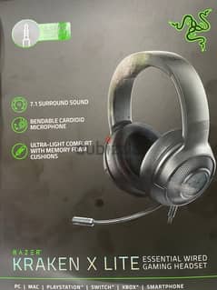 Razor Kraken X Lite Headset BRAND *NEW*