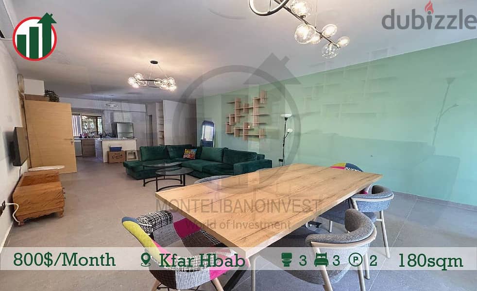 Fully furnished Apartment in Kfarhbab!! 1