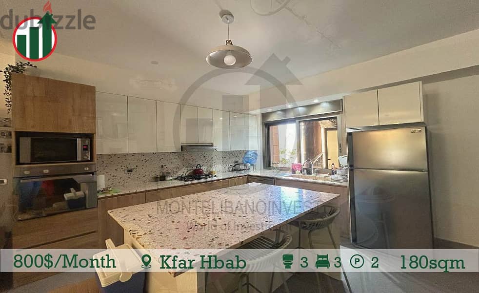 Fully furnished Apartment in Kfarhbab!! 2