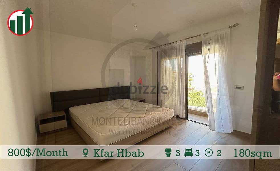 Fully furnished Apartment in Kfarhbab!! 3