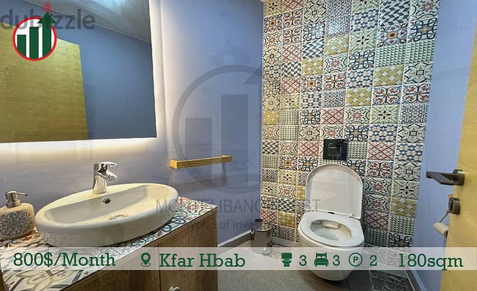 Fully furnished Apartment in Kfarhbab!! 5