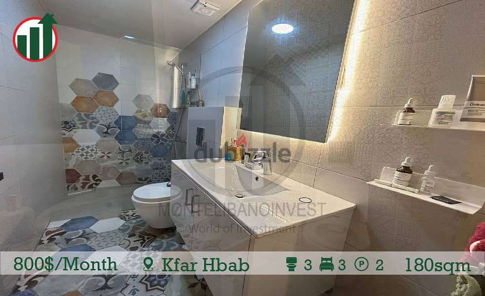 Fully furnished Apartment in Kfarhbab!! 6