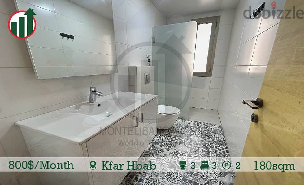 Fully furnished Apartment in Kfarhbab!! 7