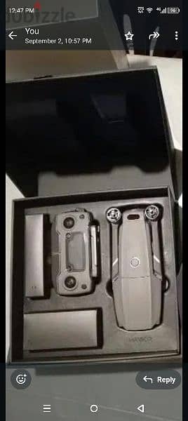 dji drone mavic 2 zoom & googles chebeh jdide este3ml beyt 1