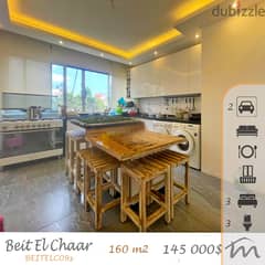 Beit El Chaar | Decorated 3 Bedrooms Apartment | 2 Underground Parking