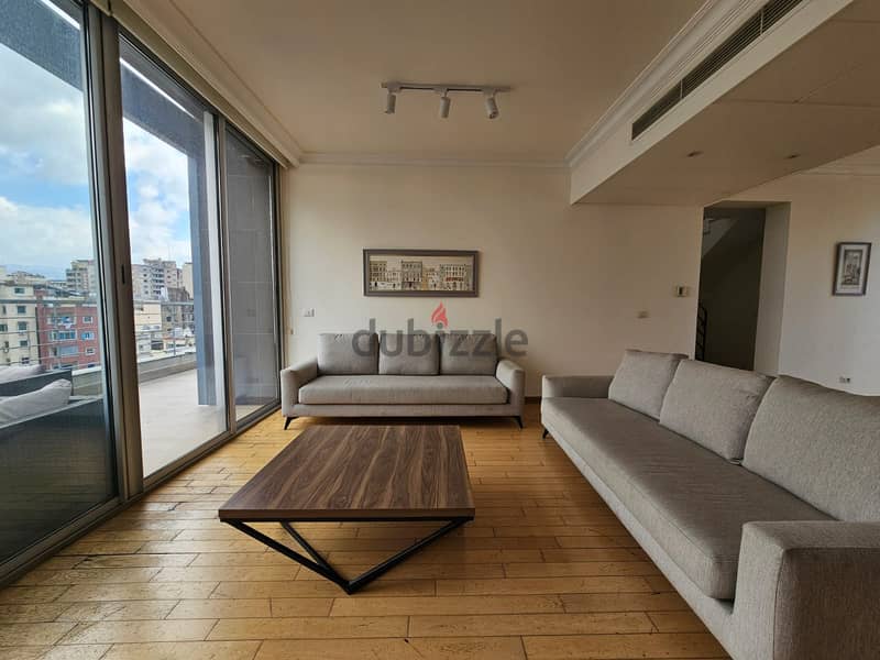 Ashrafieh | Signature | Furnished 200m² Duplex + 100m² 2 Terraces 3