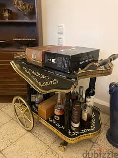 european vintage trolley bar