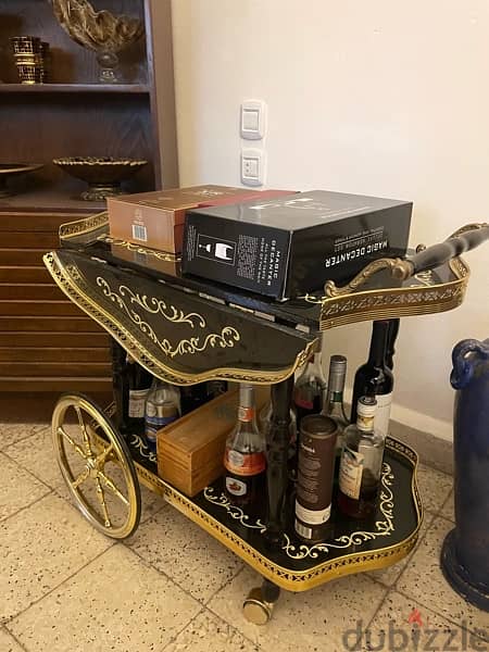 european vintage trolley bar 0