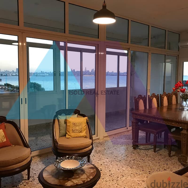 137m2 apartment + 34m2 terrace+open sea view for sale in Antelias 1