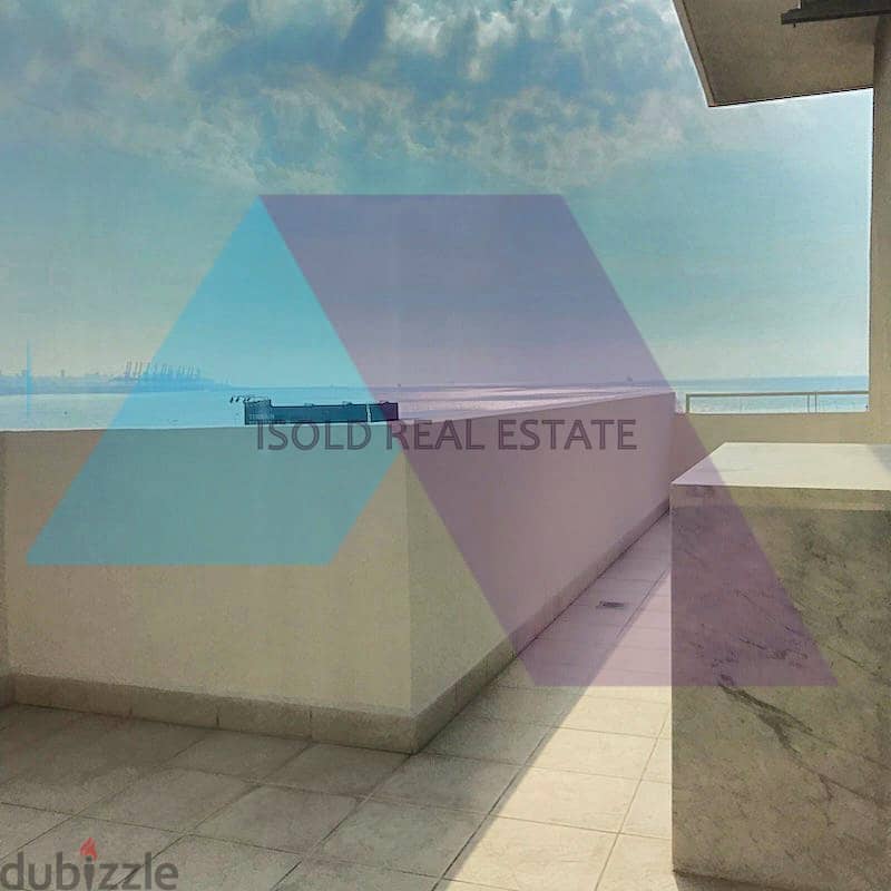 137m2 apartment + 34m2 terrace+open sea view for sale in Antelias 5