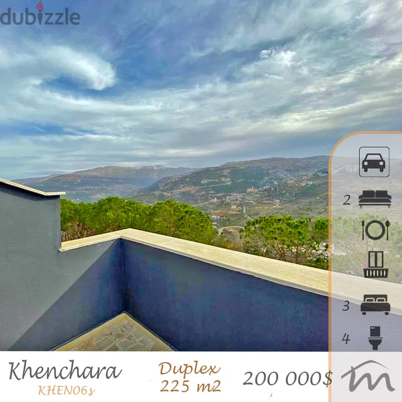 Khenchara | Panoramic View | 255m² Duplex | Terraces | Unique Deal 0