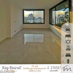 Ras Beirut | Signature | Modern 2 Bedrooms Apart | Luxurious Building 0