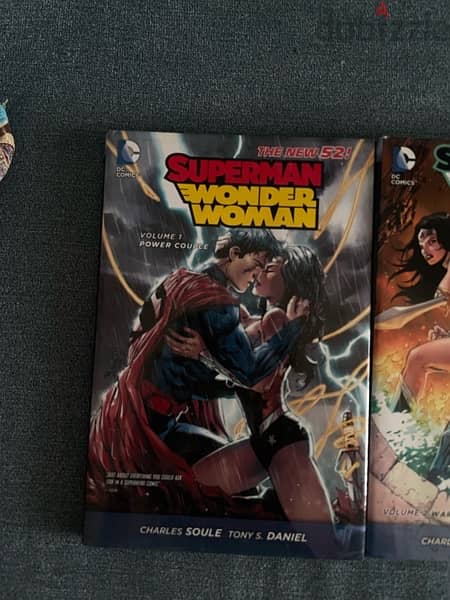 Superman Wonder Woman Hardcover Comic Books - Full Collection V 1 to 5 1