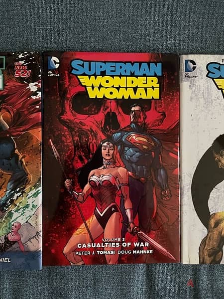 Superman Wonder Woman Hardcover Comic Books - Full Collection V 1 to 5 3