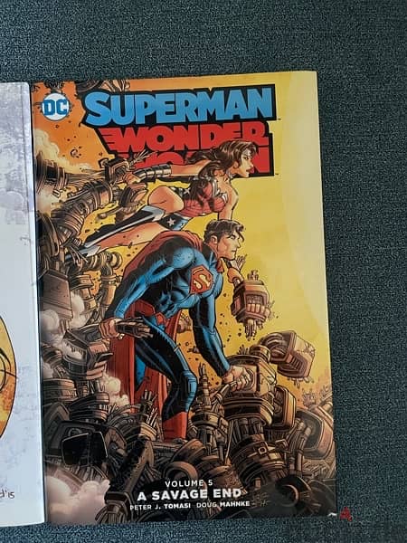 Superman Wonder Woman Hardcover Comic Books - Full Collection V 1 to 5 5