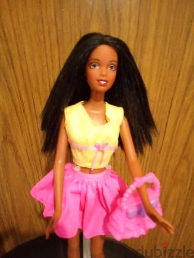 PURSES GALORE CHRISTIE Barbie AA Rare Mattel 2002 great doll+shoes=26$