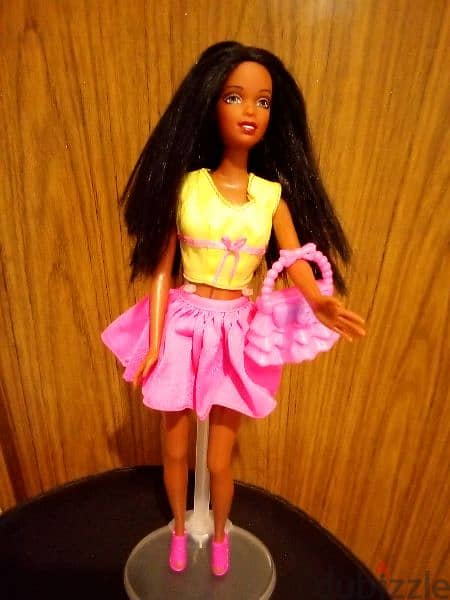 PURSES GALORE CHRISTIE Barbie AA Rare Mattel 2002 great doll+shoes=24$ 3