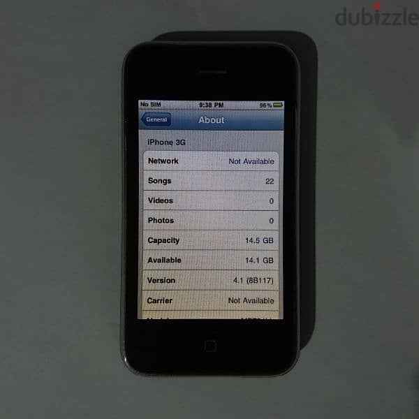 iPhone 3G 16GB Unlocked Network 5