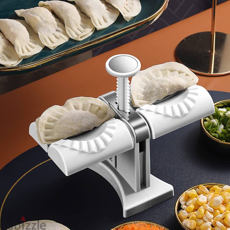 Double Head Automatic Dumpling Maker Mold – Stainless Steel Dumpling 0