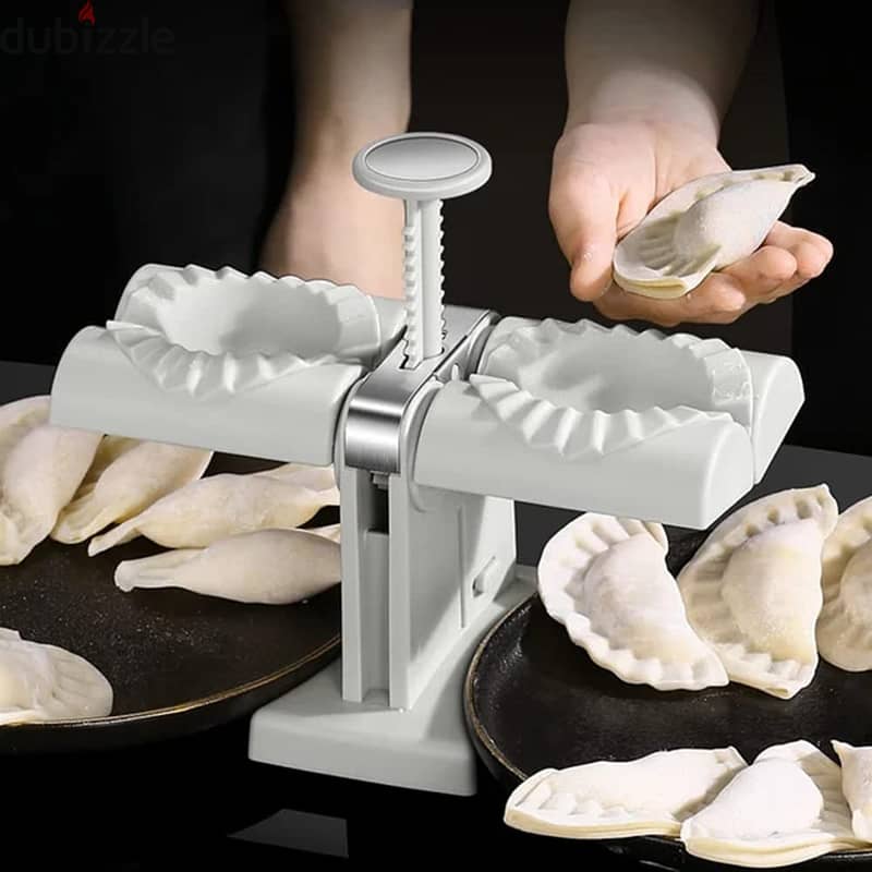 Double Head Automatic Dumpling Maker Mold – Stainless Steel Dumpling 5