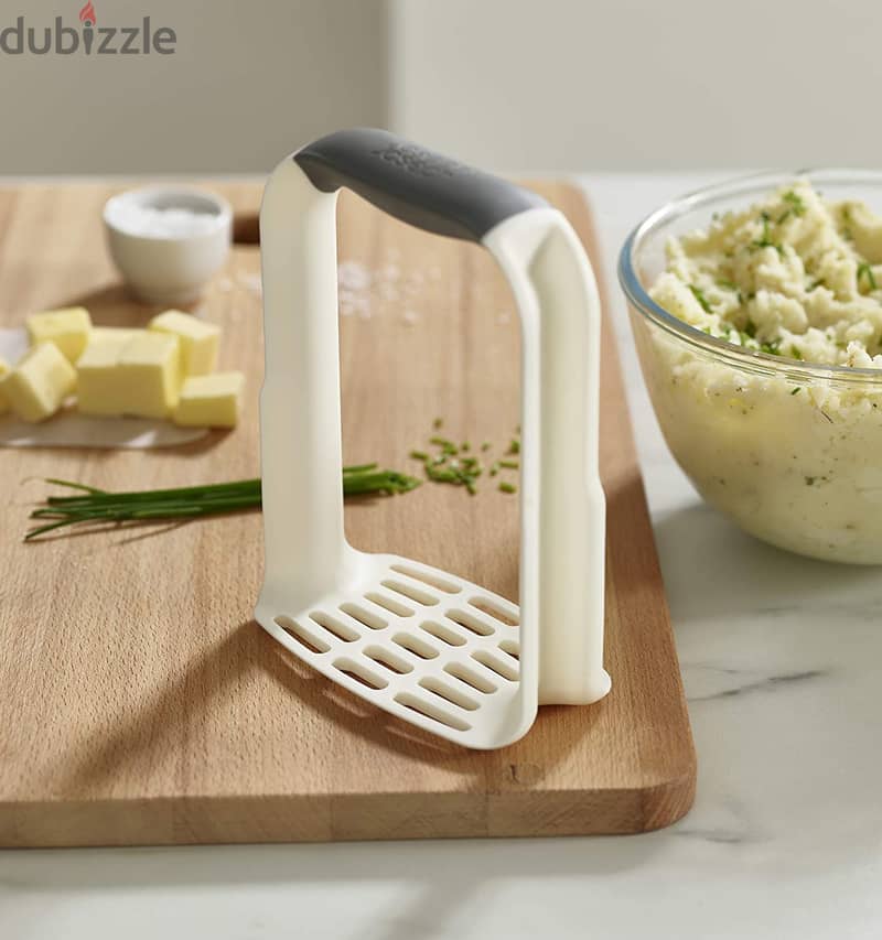 Easy-Mash Plastic Potato Masher Ergonomic with Non-Slip Grip 1