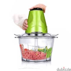 Electric Meat Grinder 2L Glass Bowl Mincer Blender Chopper 0