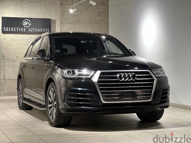 Audi Q7 45 TFSI S-Line  V6 Quattro 7 Seaters 1 Owner kettaneh 1