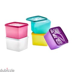 Freezer Containers for Food Storage, with Lids 0