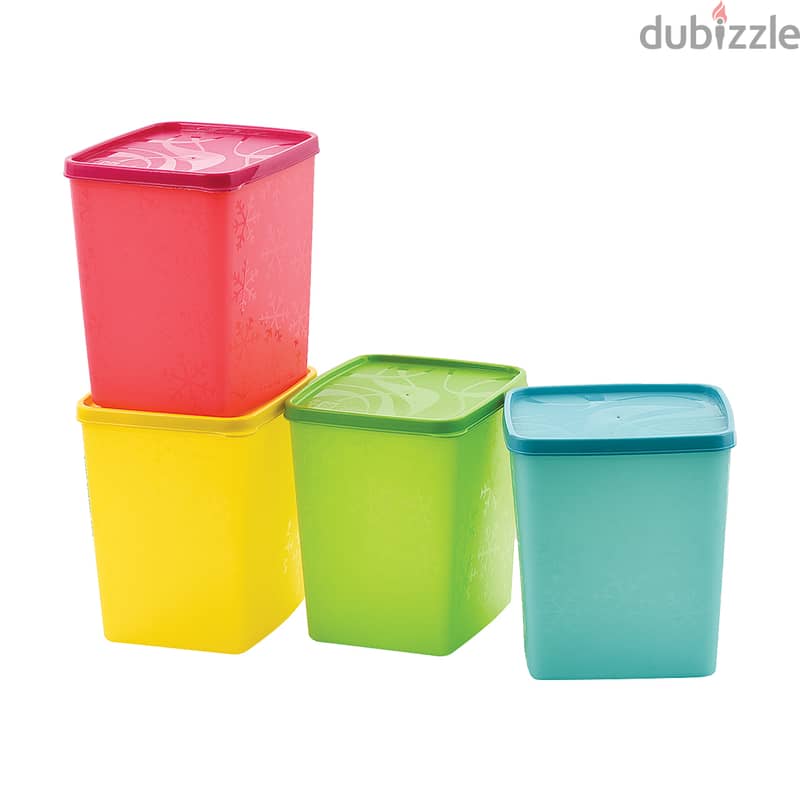 Freezer Containers for Food Storage, with Lids 1