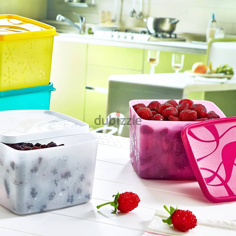 Freezer Containers for Food Storage, with Lids 4