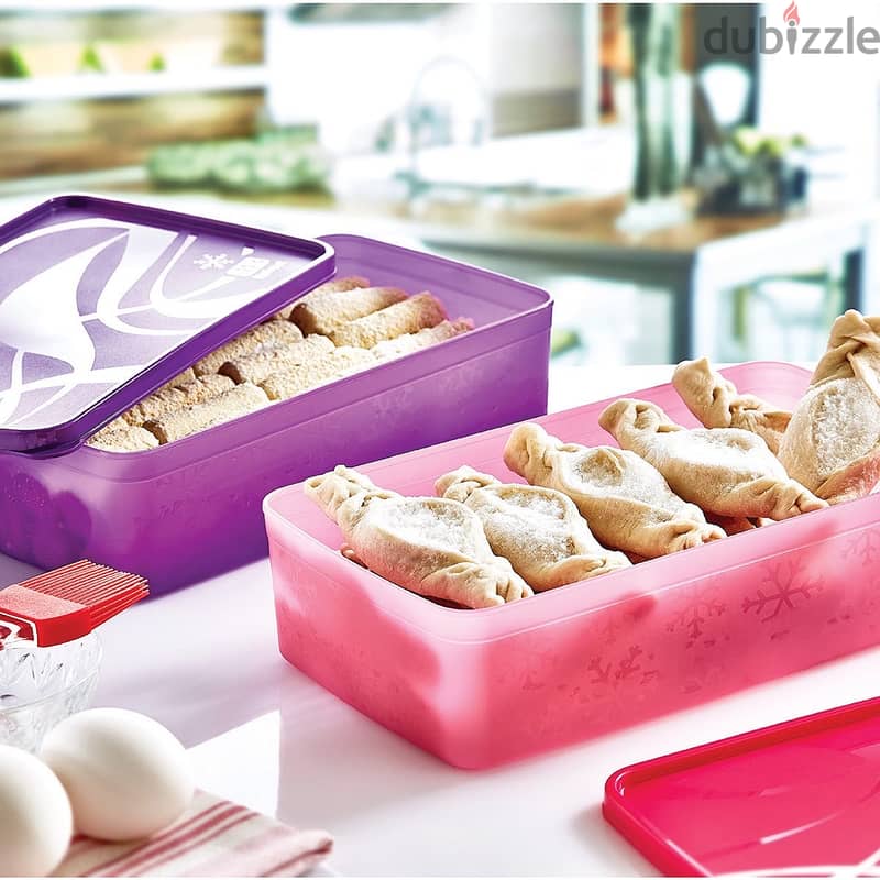 Freezer Containers for Food Storage, with Lids 5