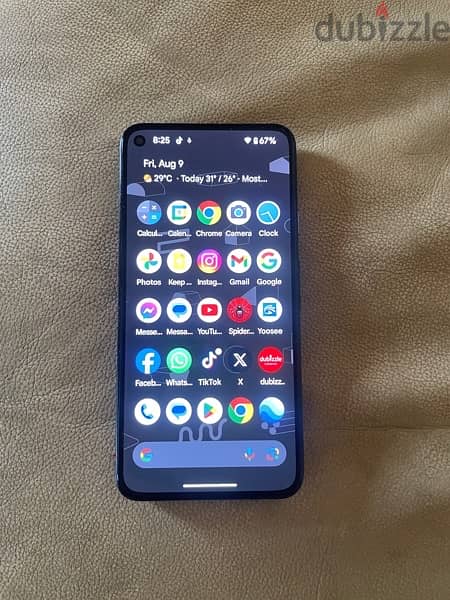 google pixel 5 like new black not opened 128 gb 1