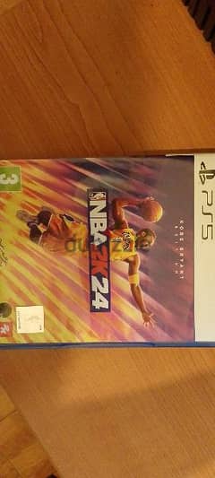 ps5 nba2k24 barely used perfect condition