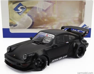 Porsche 964 RWB (Darth Vader) 2016 diecast car model 1;18.