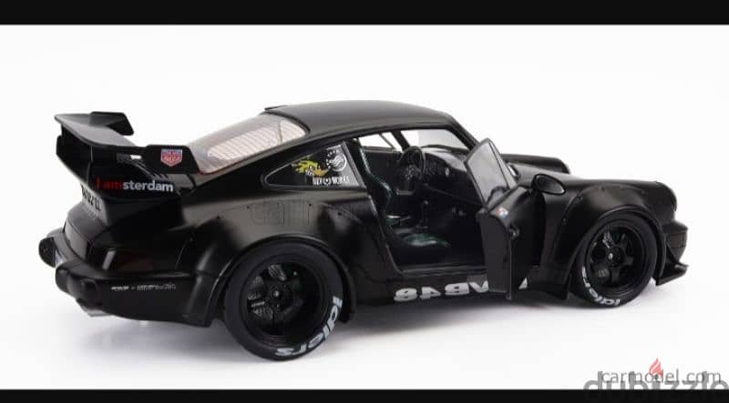 Porsche 964 RWB (Darth Vader) 2016 diecast car model 1;18. 6