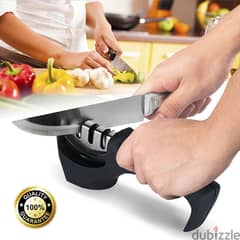 Kitchen Knife Accessories: 3-Stage Knife Sharpener Helps Repair 0