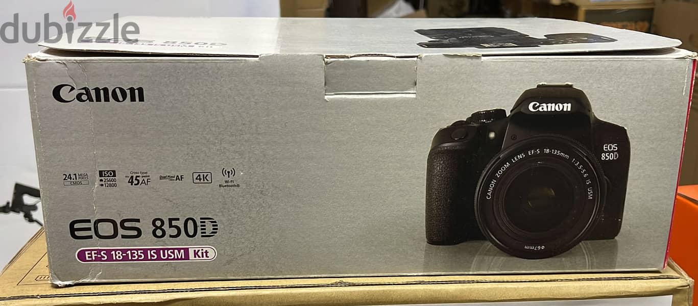 CANON EOS 850D EF-S 18-135 IS USM Kit original & good price 0