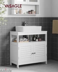 under sink white cabinet 0